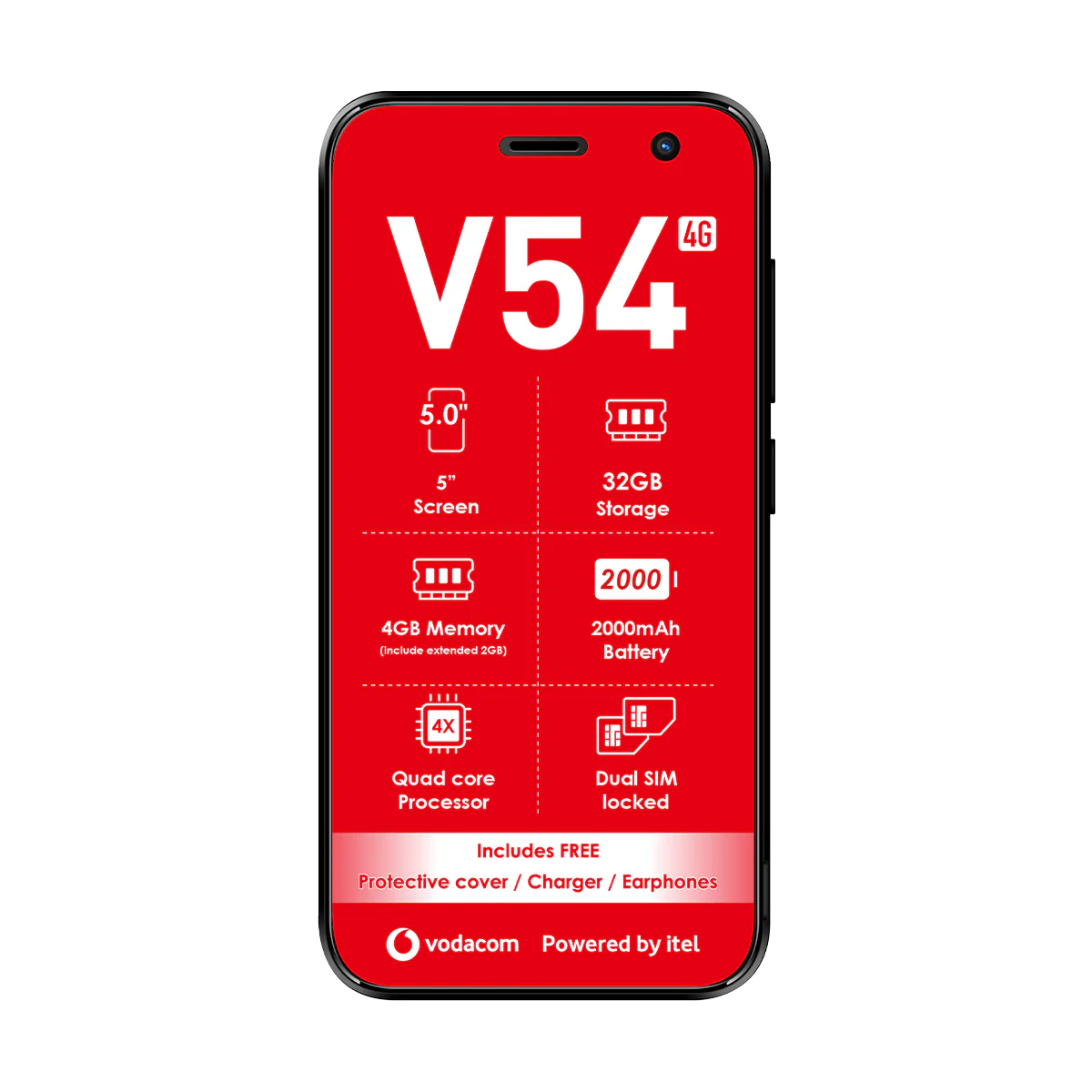 Itel V54 32GB Dual Sim - Image 3
